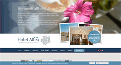 Desktop Screenshot of hotelaltea.net